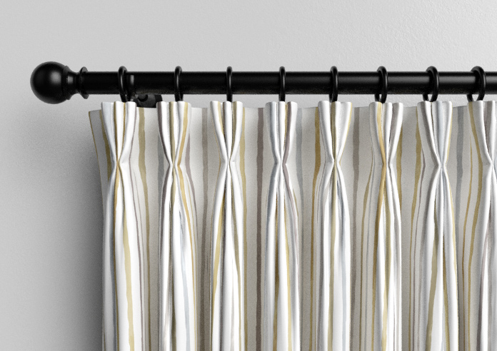 Vintage Stripe, Gold Coast - Made to Measure Curtains - Image 11